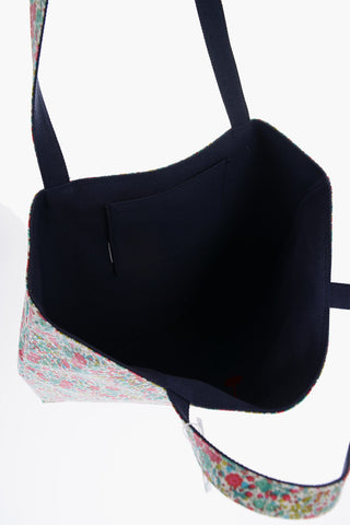 Borsa a Spalla a Fantasia Floreale