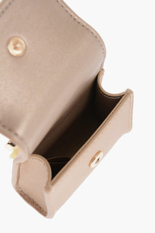 LOVE Portemonnaie Aus Saffiano-Kunstleder Mit Schlüsselanhänger