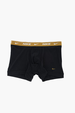 Set 3 Boxer in Cotone Stretch con Banda Elastica Logata