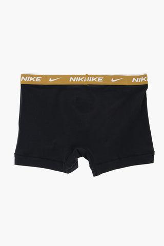 Set 3 Boxer in Cotone Stretch con Banda Elastica Logata