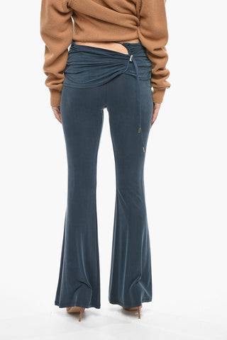 Draped ESPELHO Pants with Cut-out Detail