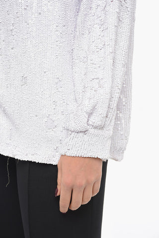 Camicia in Paillettes GUMMY con Bottoni a Pressione