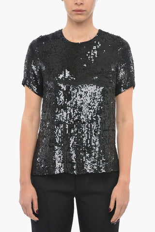 Sequined GLAST Short-sleeved T-Shirt