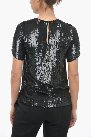 Sequined GLAST Short-sleeved T-Shirt