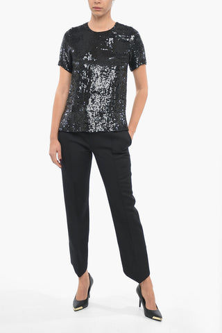 Sequined GLAST Short-sleeved T-Shirt