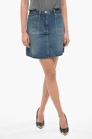 Minigonna in Denim Stone Wash