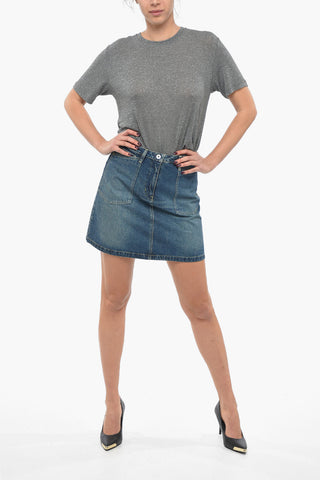 Minigonna in Denim Stone Wash