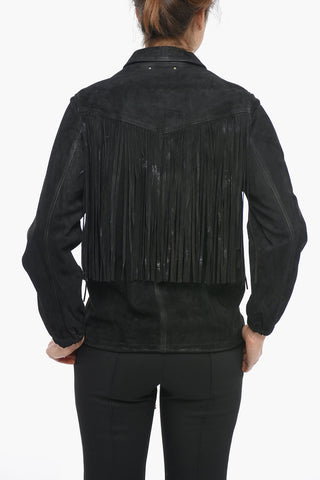 Fringe Suede Leather Jacket