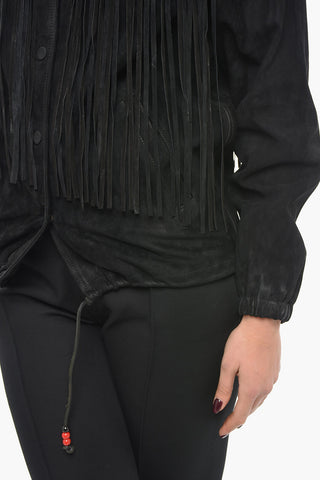 Fringe Suede Leather Jacket