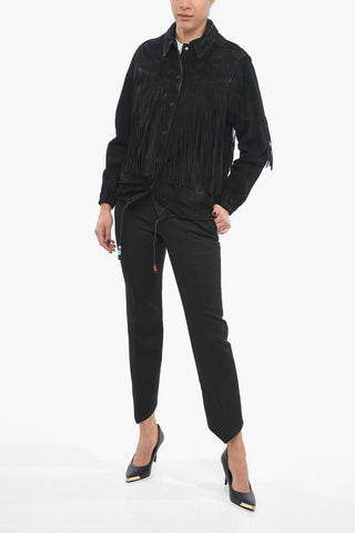 Fringe Suede Leather Jacket