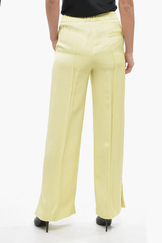 High-waisted Baggy Pants with Pleat