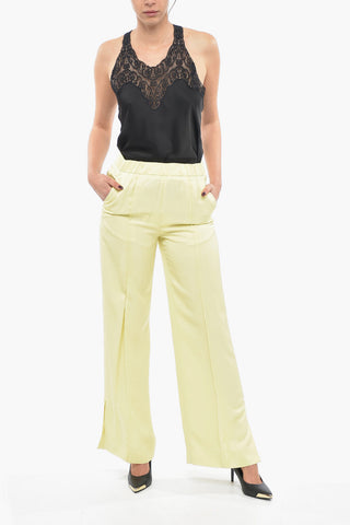 High-waisted Baggy Pants with Pleat