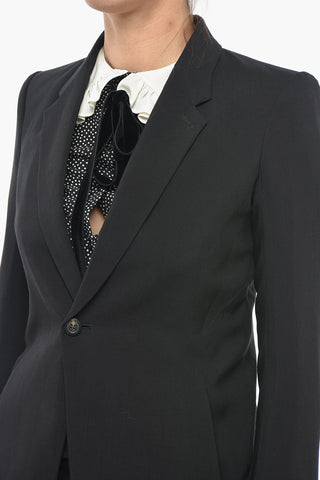 Silk And Wool Blazer