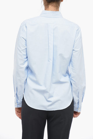 Camicia Button-down CREST in Cotone Hopsack