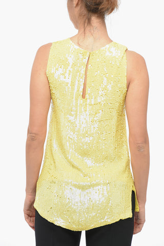Tank Top YOLENE in Paillettes
