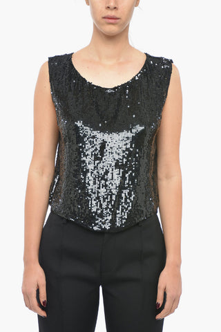 Sequined GUMMY Tank Top