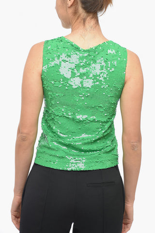 Tank Top YARO in Paillettes