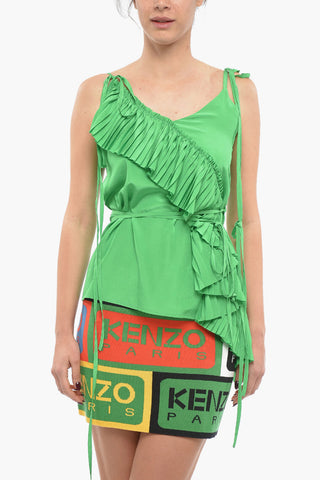 Pleated Detail PALMER Slip Top