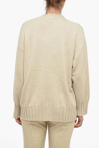 Cashmere Oversized Cardigan with Cuffs