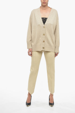 Cashmere Oversized Cardigan with Cuffs