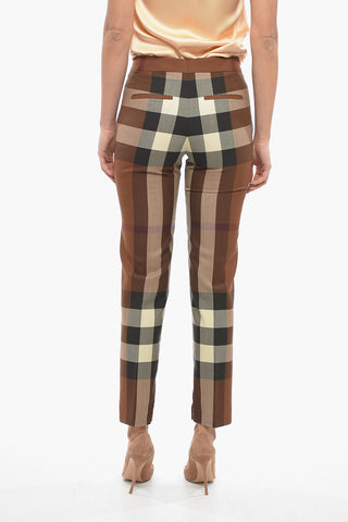 4 Pocket Tartan Wool Pants