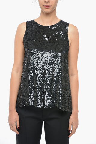 Tank Top GOODY in Paillettes