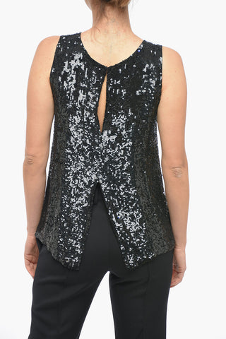 Tank Top GOODY in Paillettes