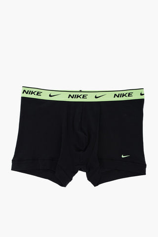 3-Pack Stretch-Cotton Boxers with Branded Elastic Waistband