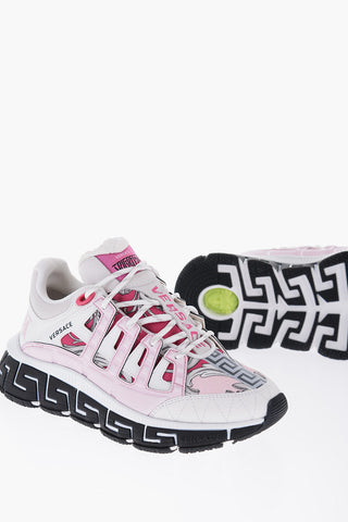 Low-Top TRIGRECA Sneakers With Contrasting Print