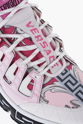 Low-Top TRIGRECA Sneakers With Contrasting Print