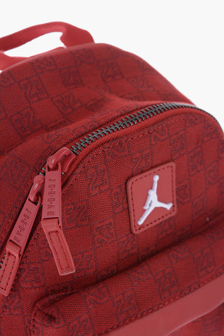 AIR JORDAN Mini Fabric Backpack with All-Over Monogram