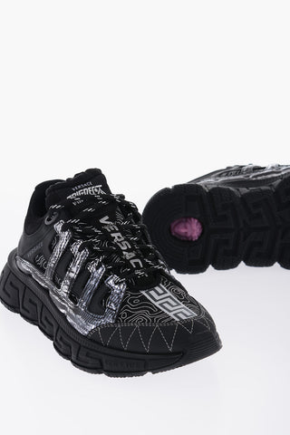 Low-Top TRIGRECA Sneakers With Contrasting Print