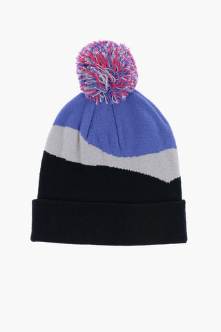 Gloves and Beanie Set with Pom Pom