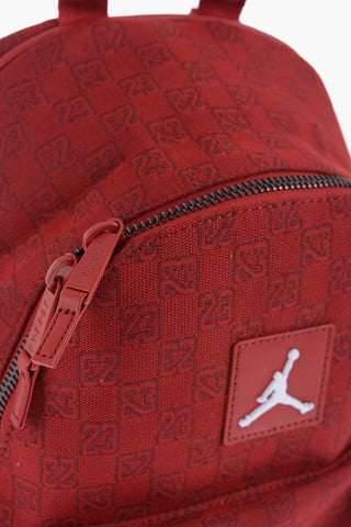 AIR JORDAN Fabric Backpack with All-Over Monogram