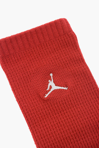 AIR JORDAN Set 3 Paia di Calzini Lunghi Ricamati