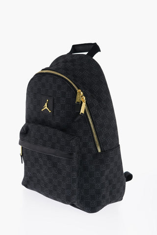 AIR JORDAN Monogram Backpack with Golden Details