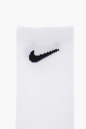 Set of 6 Pairs of Long Socks with Embroidered Logo