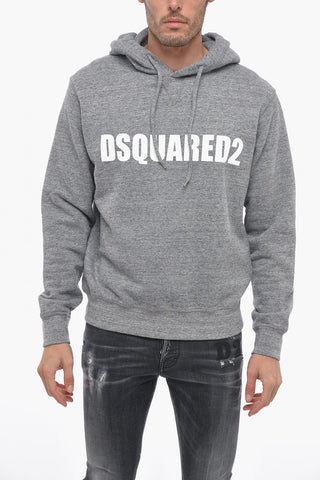 Lettering Logo Cotton Hoodie