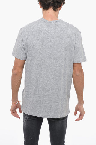 Crew Neck 4EVER Cotton Blend T-Shirt