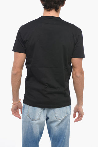 Crew Neck Cool Fit T-Shirt with Printed Logo