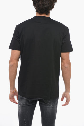 T-Shirt Girocollo GOTH SURFER in Cotone