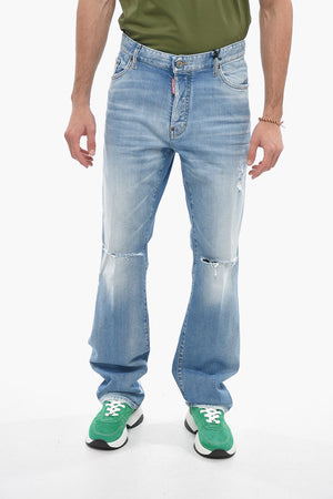 5-Taschen-Jeans Roadie-Fit mit 19cm Rissen