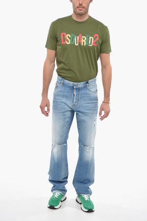 5-Taschen-Jeans Roadie-Fit mit 19cm Rissen