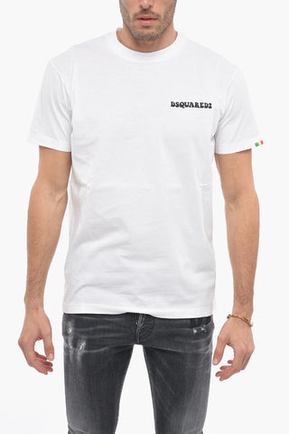 Crew Neck Cool Fit T-Shirt with Printed Logo