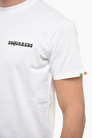 Crew Neck Cool Fit T-Shirt with Printed Logo