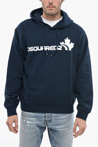 Brushed Cotton Cool Fit Hoodie with Logo