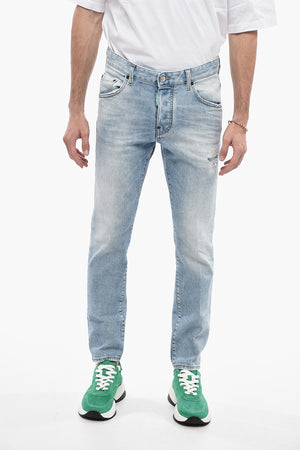 ONE LIFE ONE PLANET Skater-Fit Jeans with Light Wash 17cm