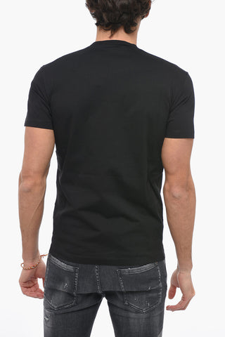 T-Shirt Girocollo Cool Fit con Logo Stampato
