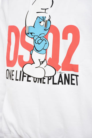 Brushed Cotton SMURFS COOL Hoodie
