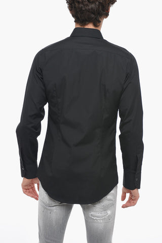 Camicia in Cotone 1964 con Collo Francese Stondato